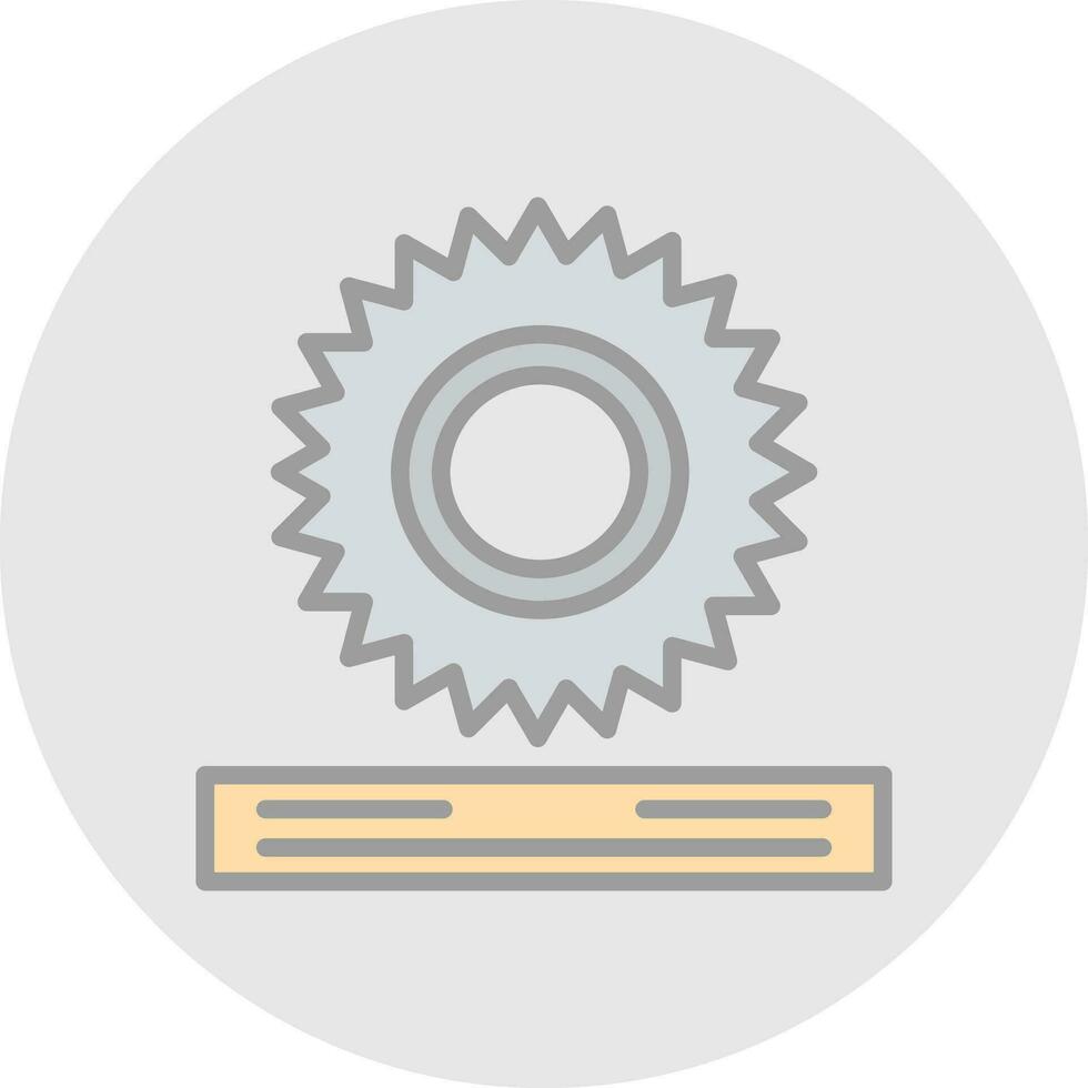 Saw Vector Icon Design