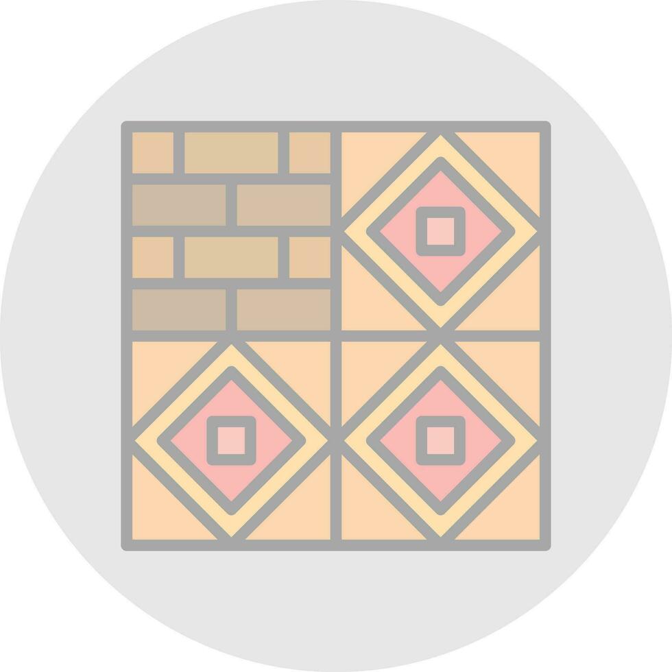 Tiles in Wales Vector Icon Design