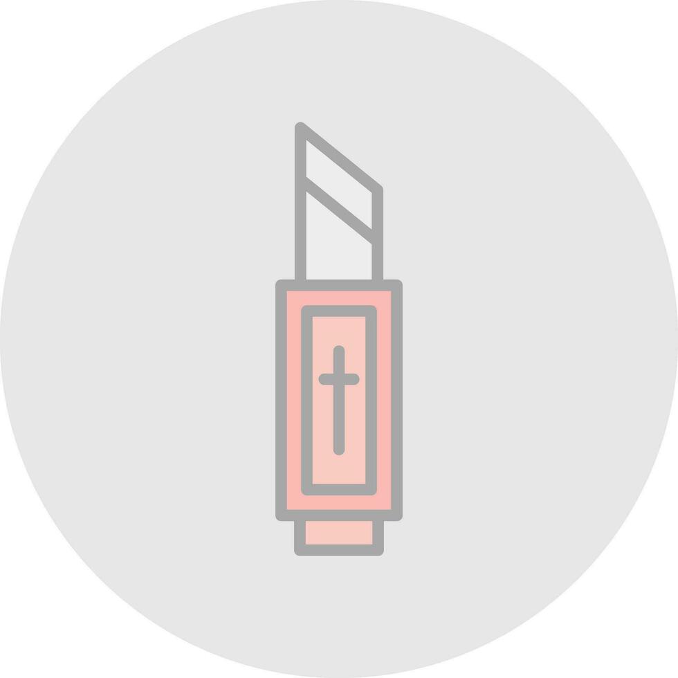 Knife Blade Vector Icon Design