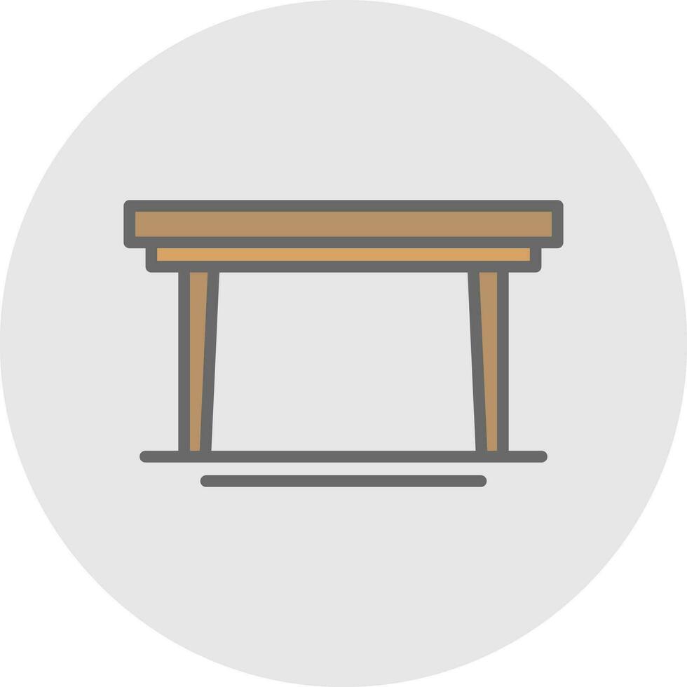 Table Vector Icon Design