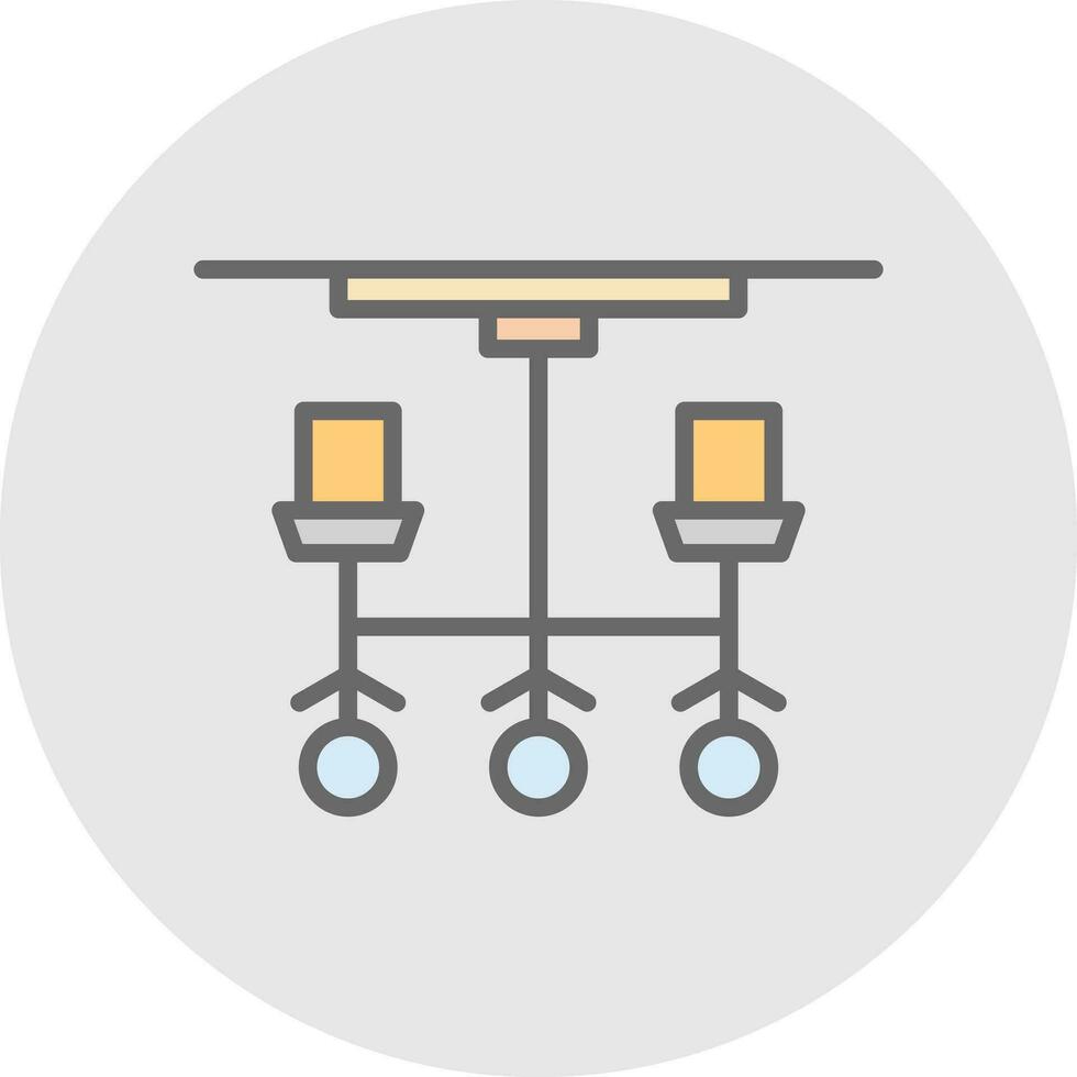 Chandelier Vector Icon Design