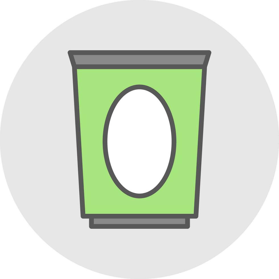 Dustbin Vector Icon Design