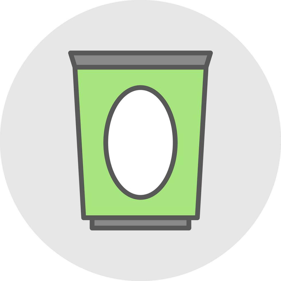 Dustbin Vector Icon Design