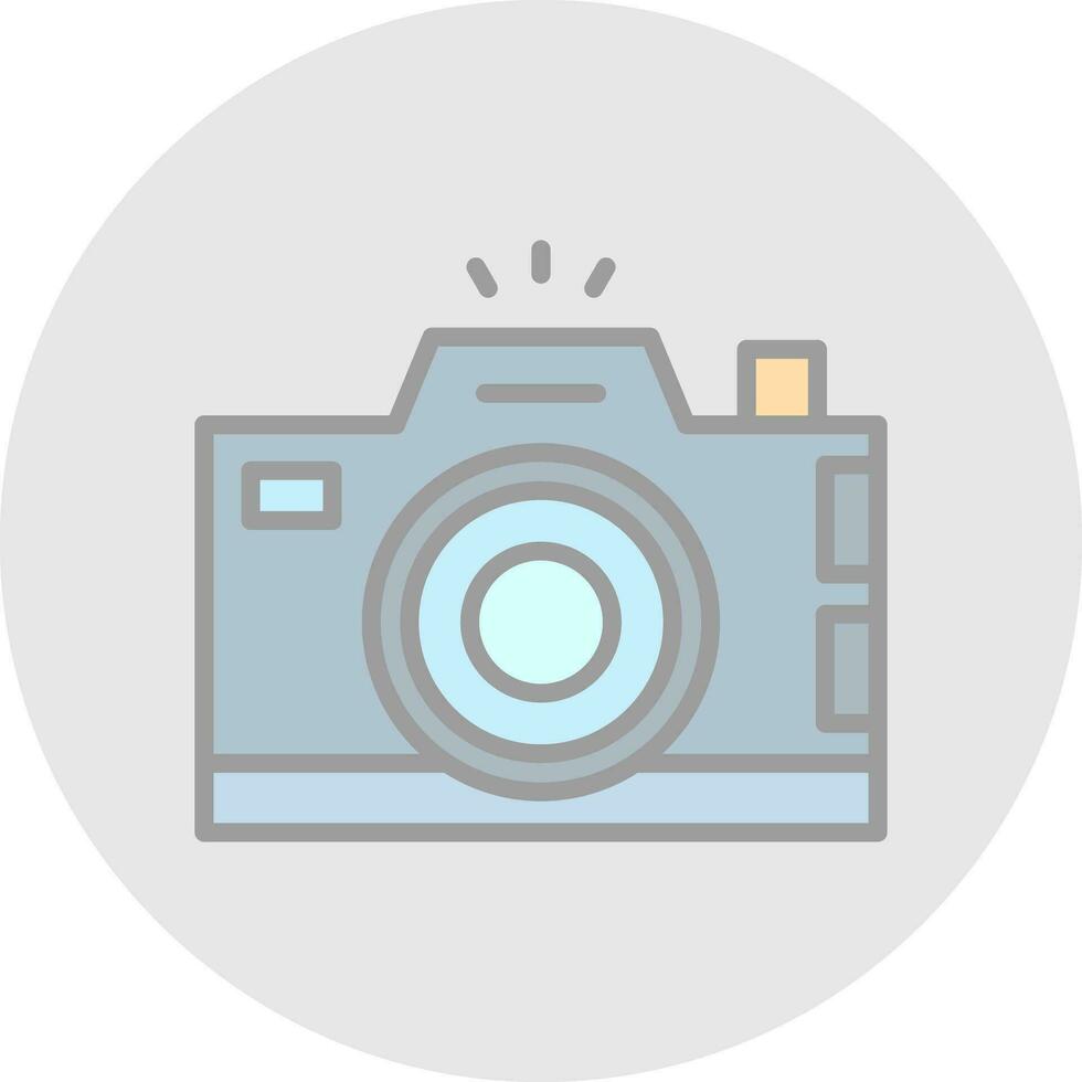 Digital camera Vector Icon Design