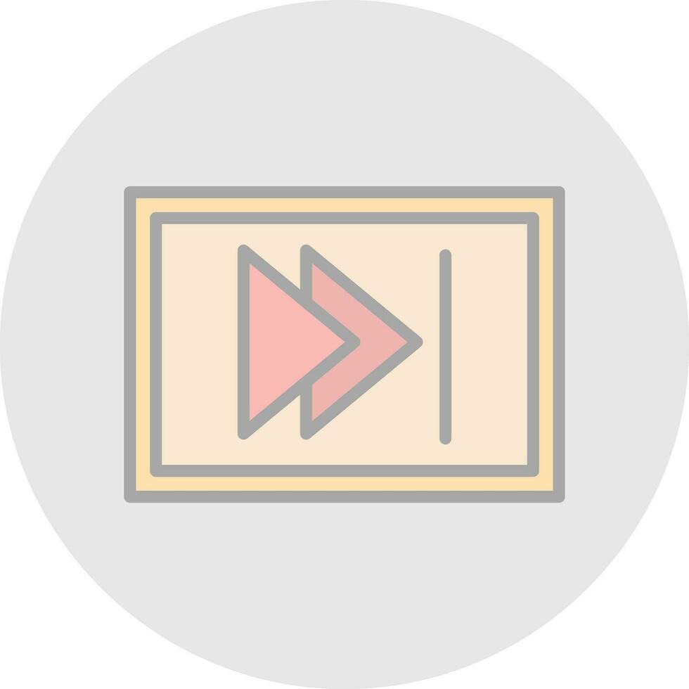 Forward Vector Icon Design