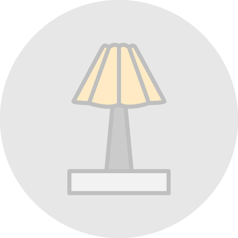 Lamp Vector Icon Design
