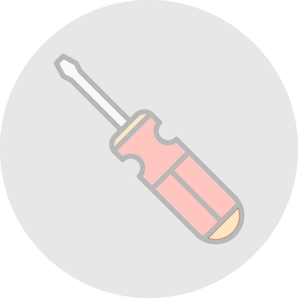 Screwdriver Vector Icon Design