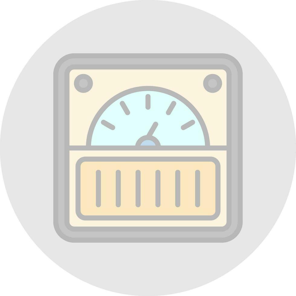 Meter Vector Icon Design