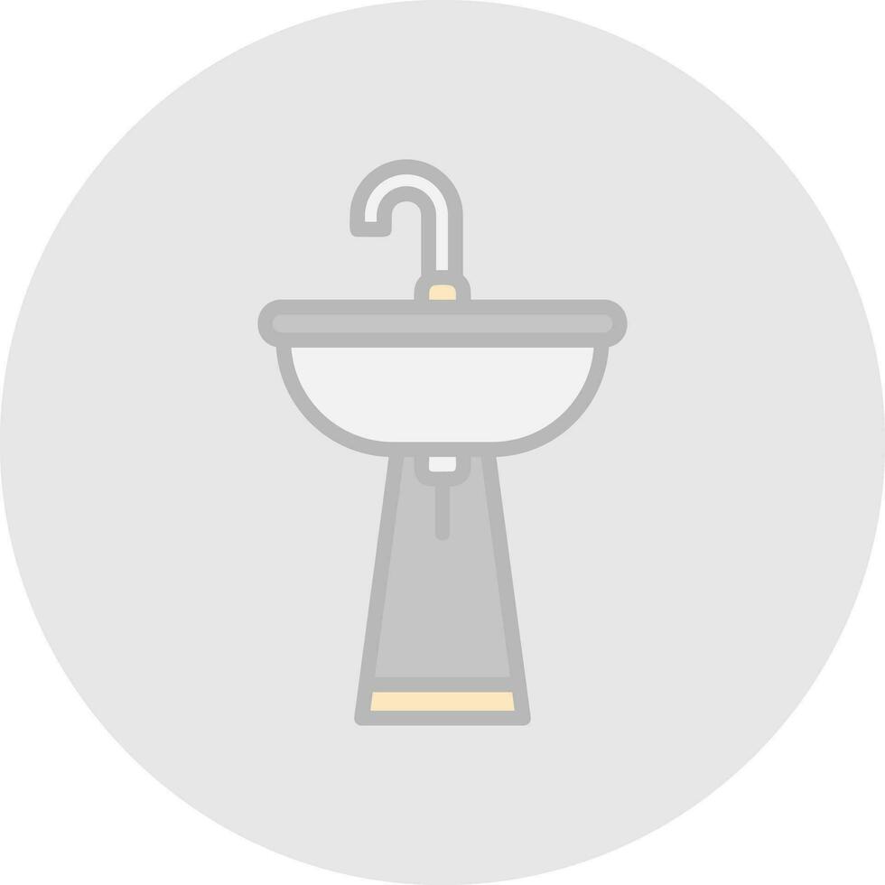 Sink Vector Icon Design