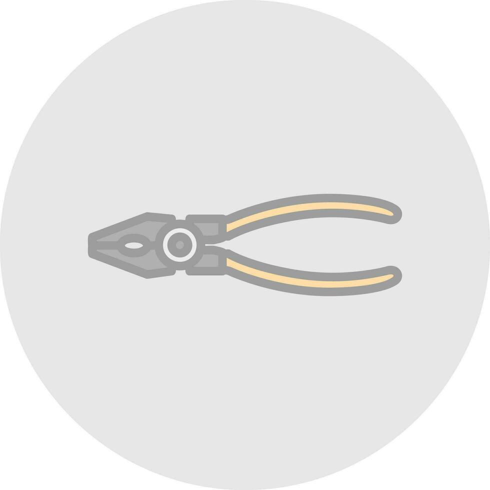 Lineman s pliers Vector Icon Design