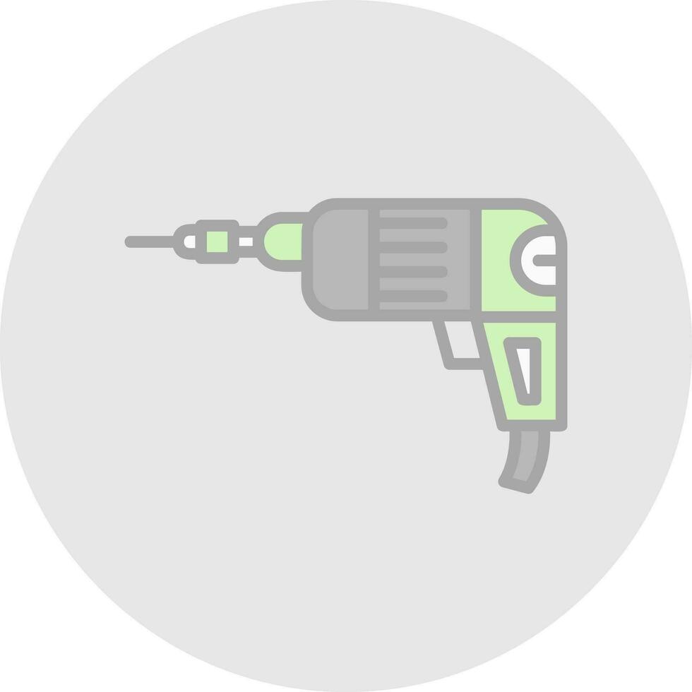 Hand drill Vector Icon Design