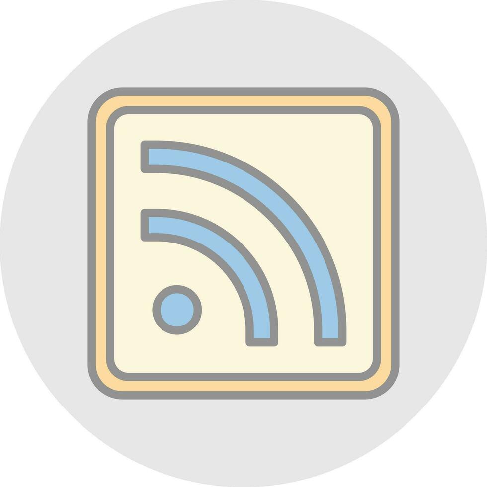 RSS Vector Icon Design