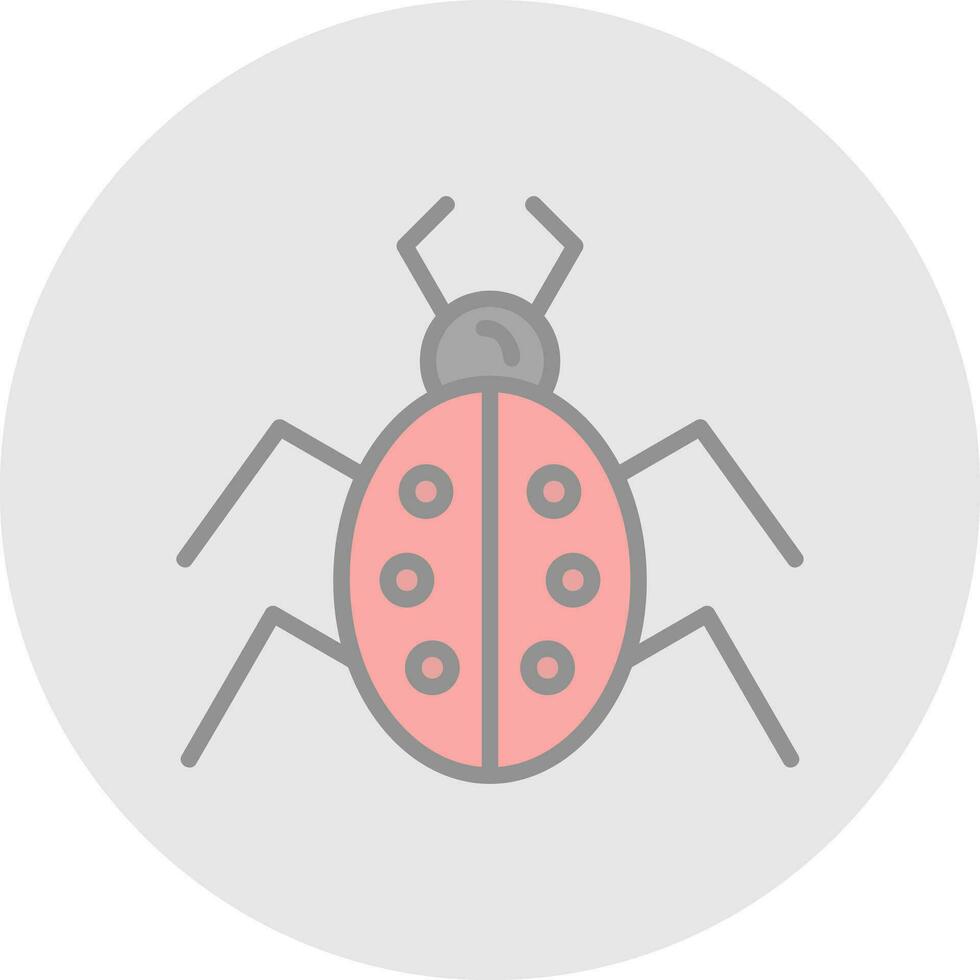 Bug Vector Icon Design
