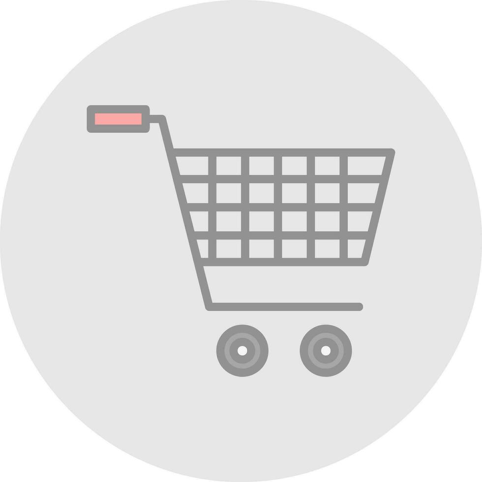 diseño de icono de vector de carrito de compras