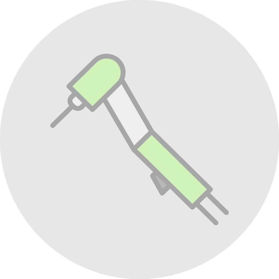 Dental drill Vector Icon Design