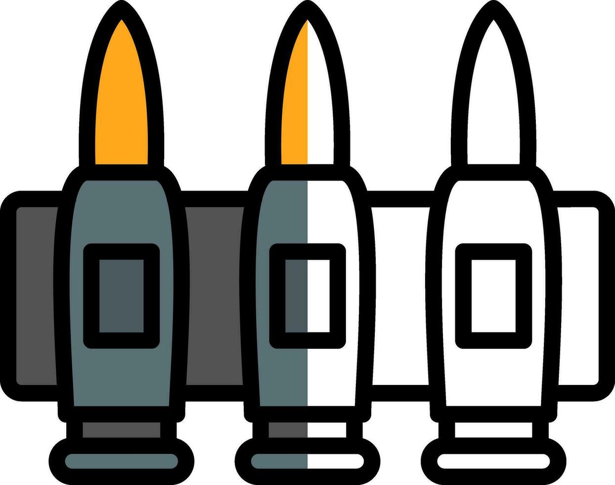 Ammunition Vector Icon Design