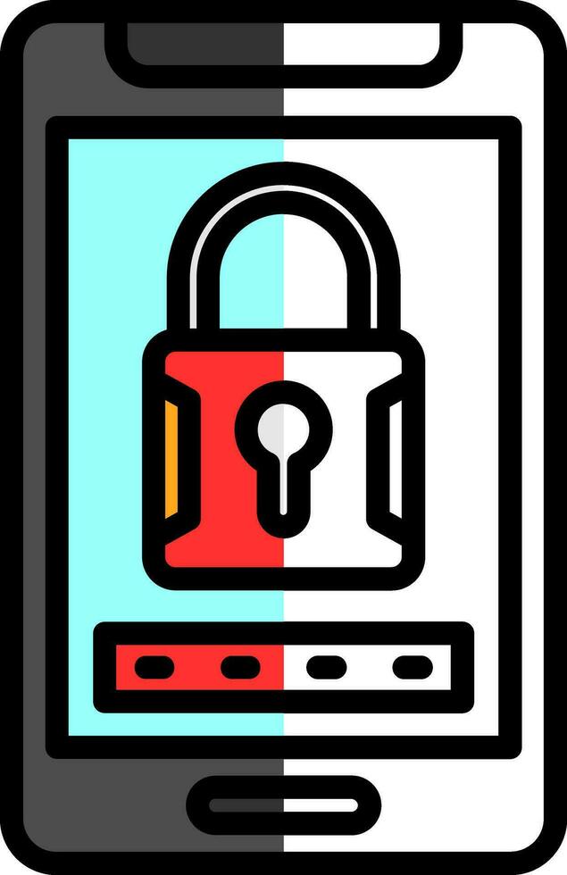 Password Vector Icon Design