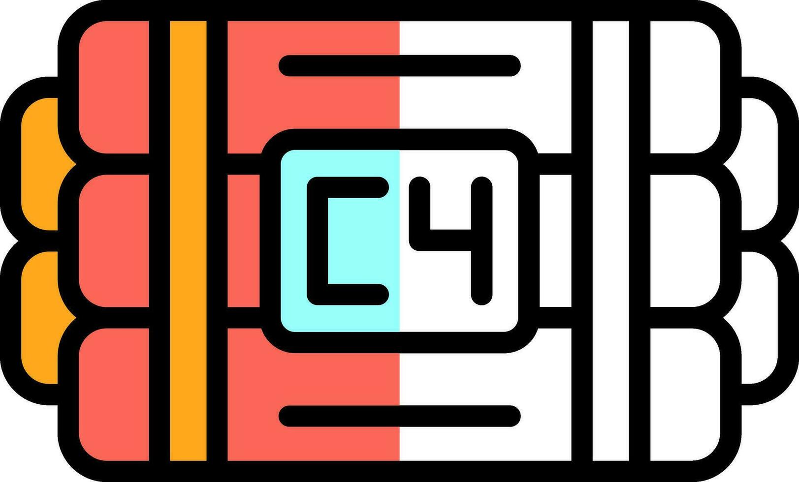 C4 Vector Icon Design