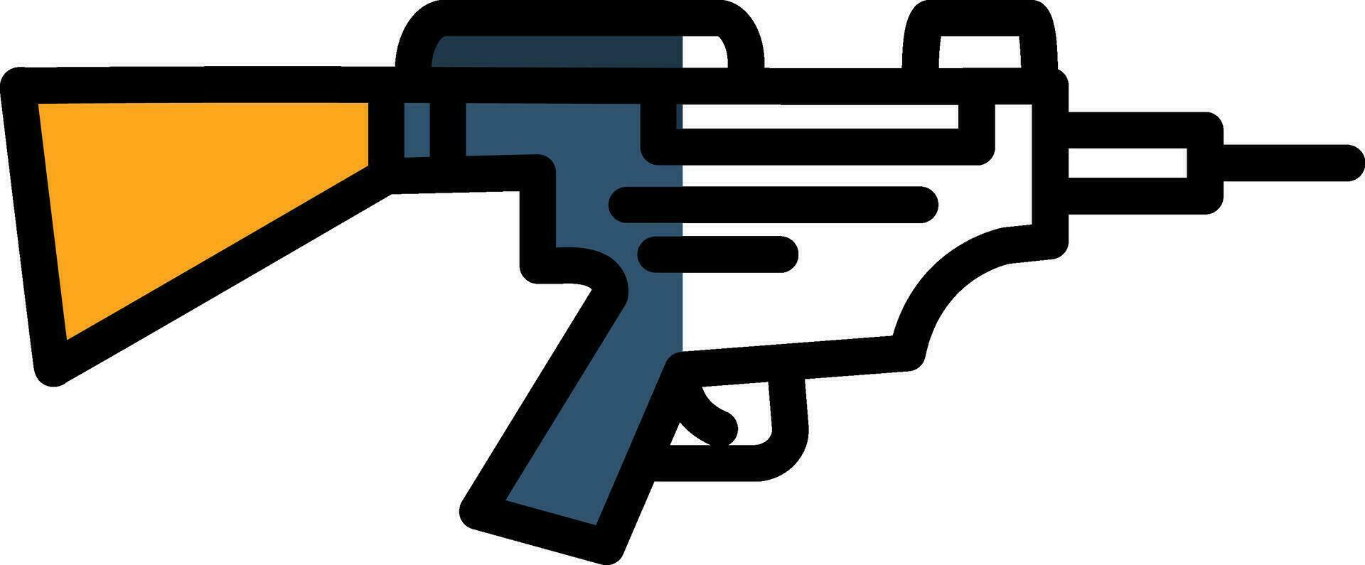 diseño de icono de vector de pistola