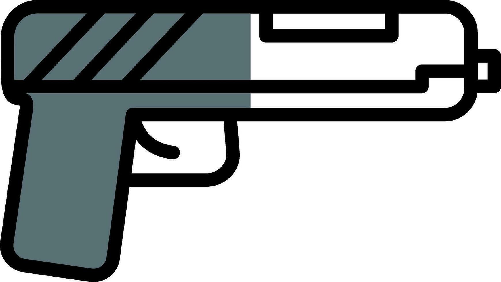 diseño de icono de vector de pistola