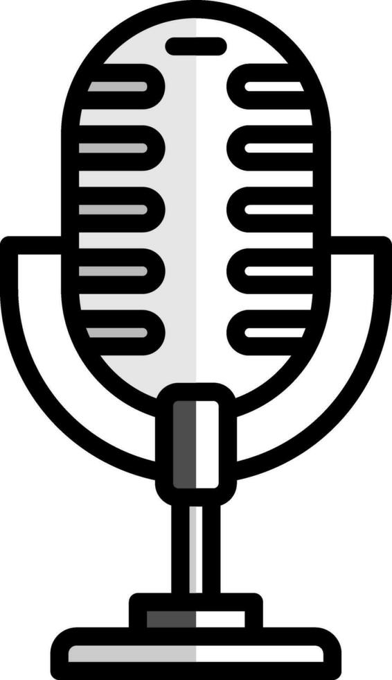 Microphone Vector Icon Design