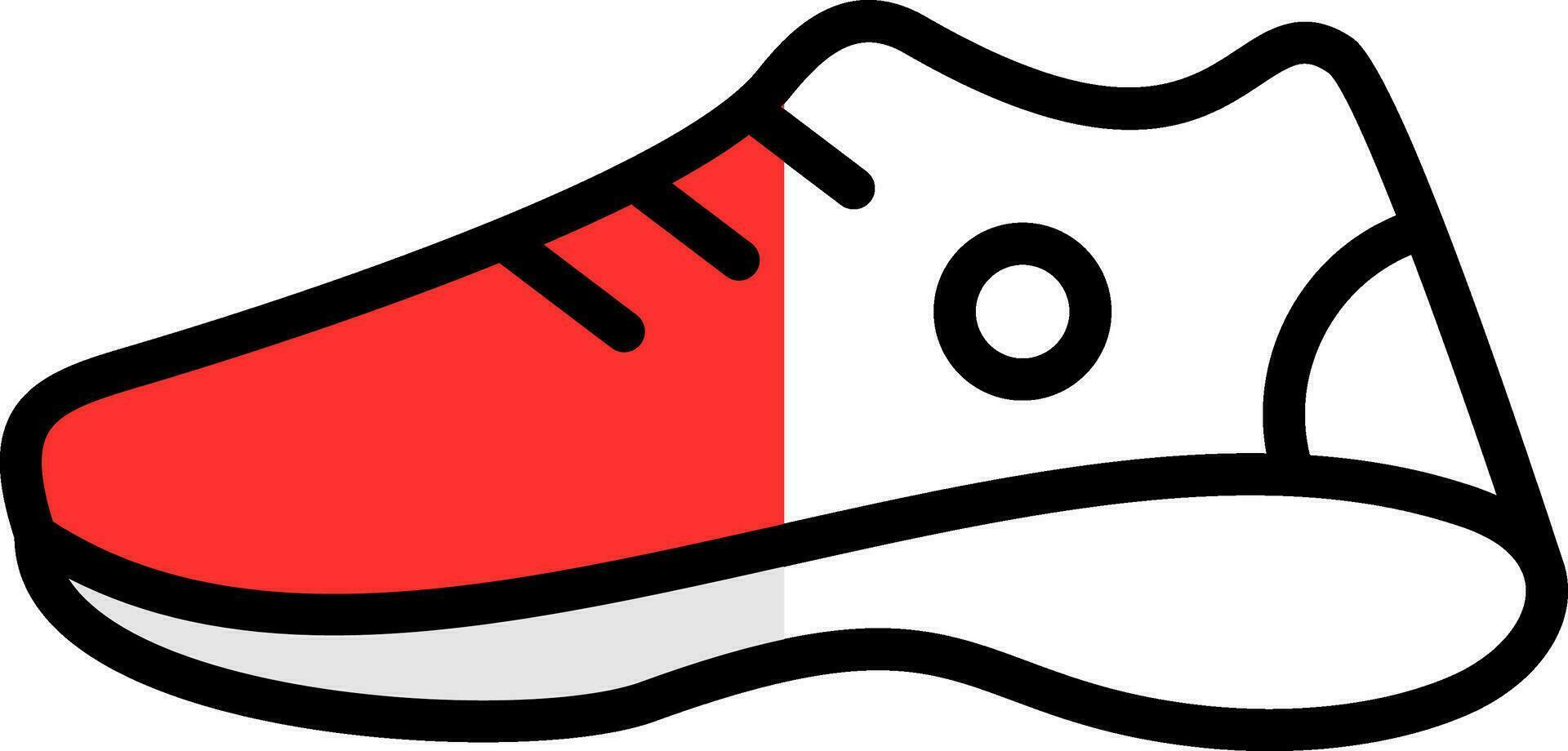 diseño de icono de vector de zapato