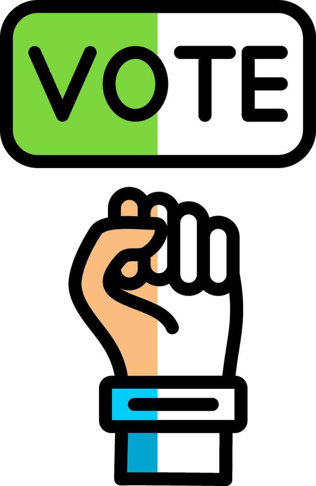 Vote Vector Icon Design