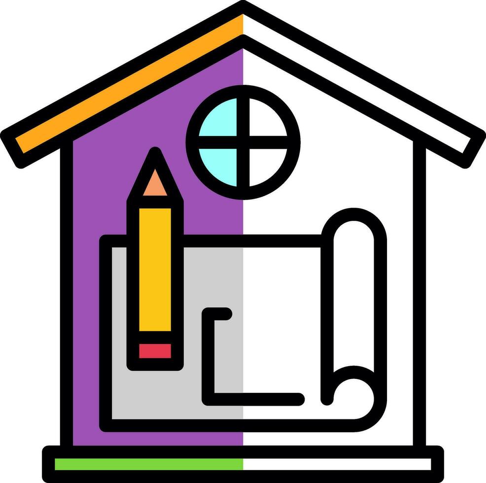 House Design Vector Icon Design