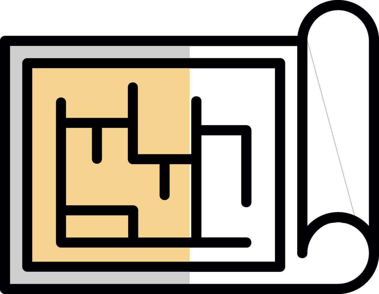 Blueprint Vector Icon Design