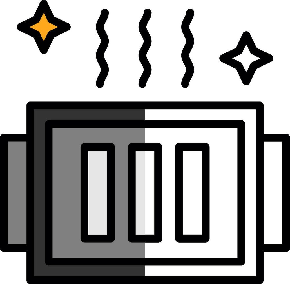 Radiator Vector Icon Design