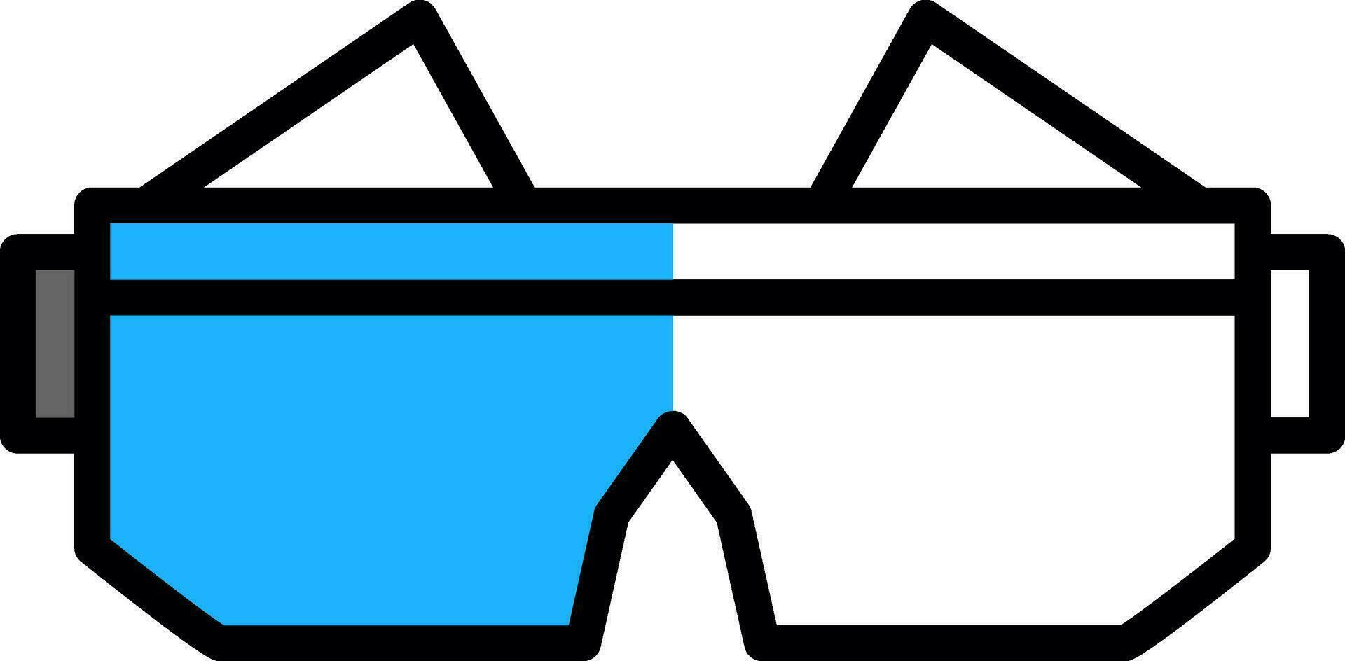 Safety Goggles Vector Icon Design