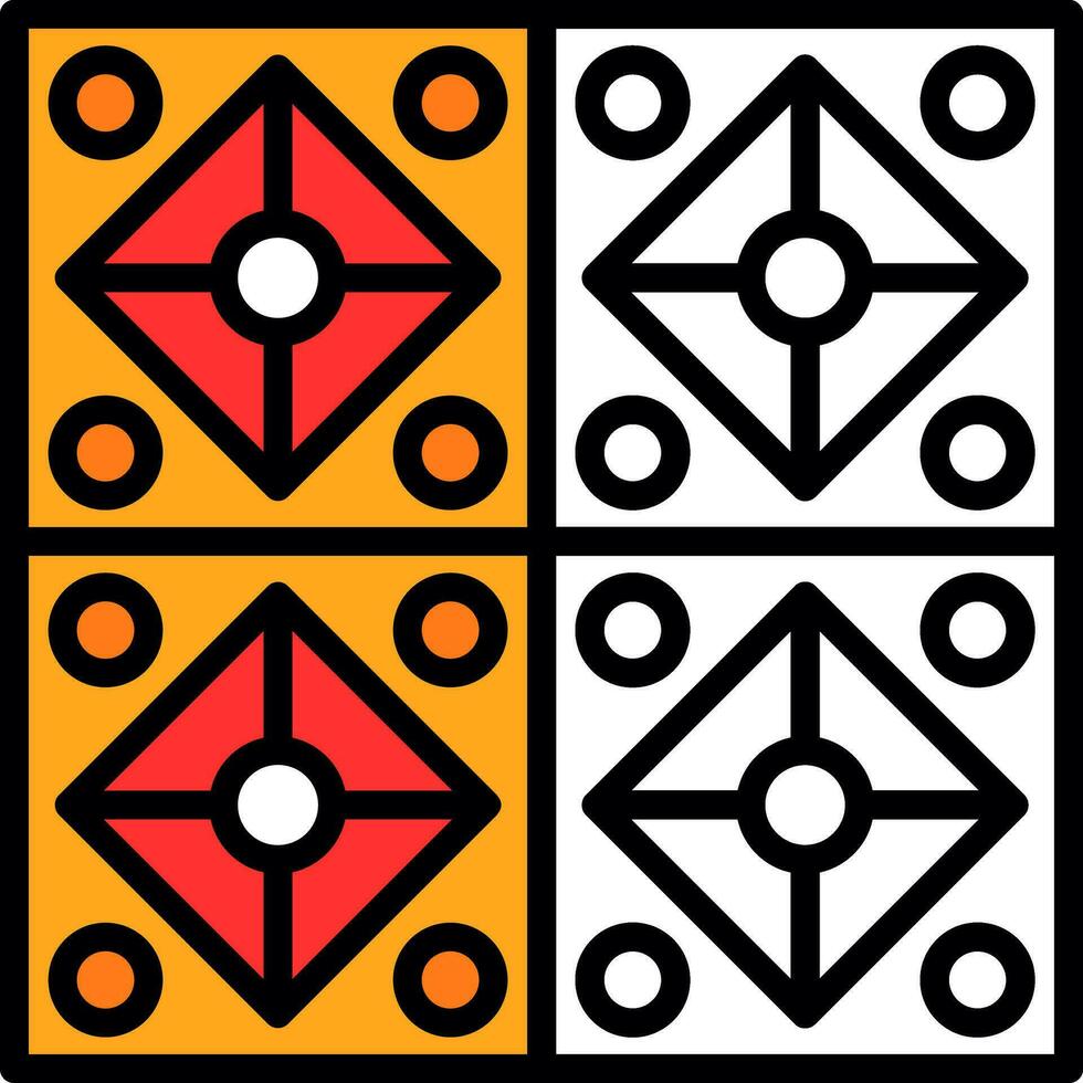 Tiles Vector Icon Design