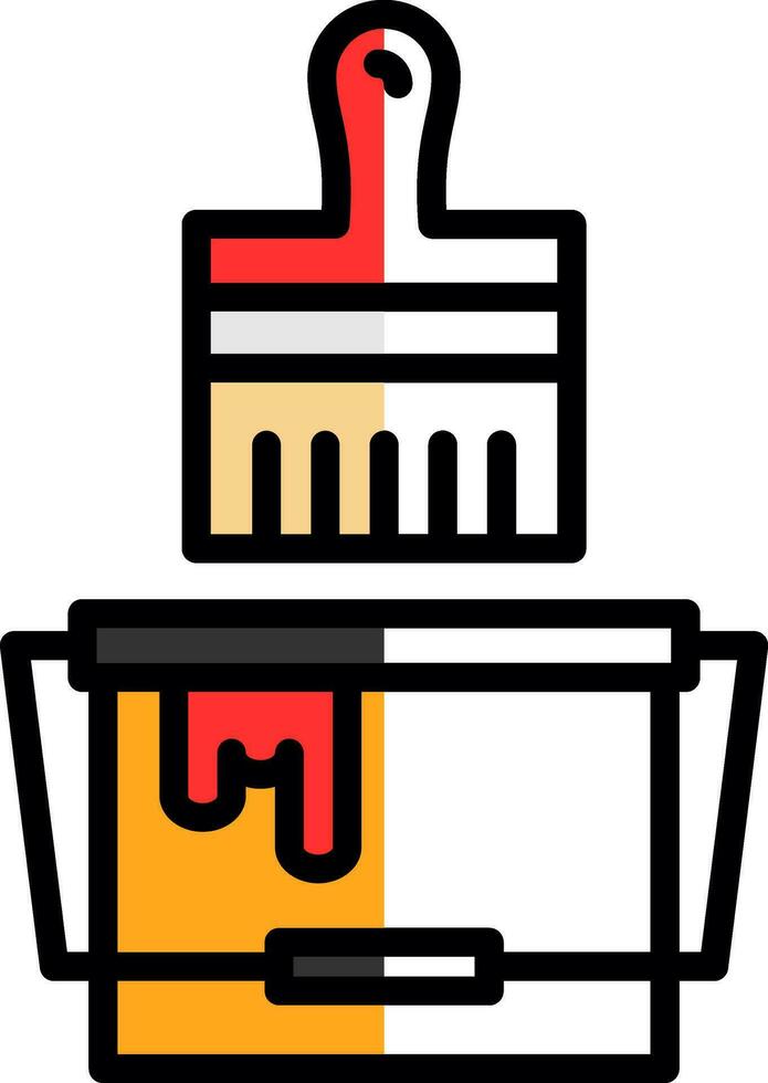 Paint Vector Icon Design