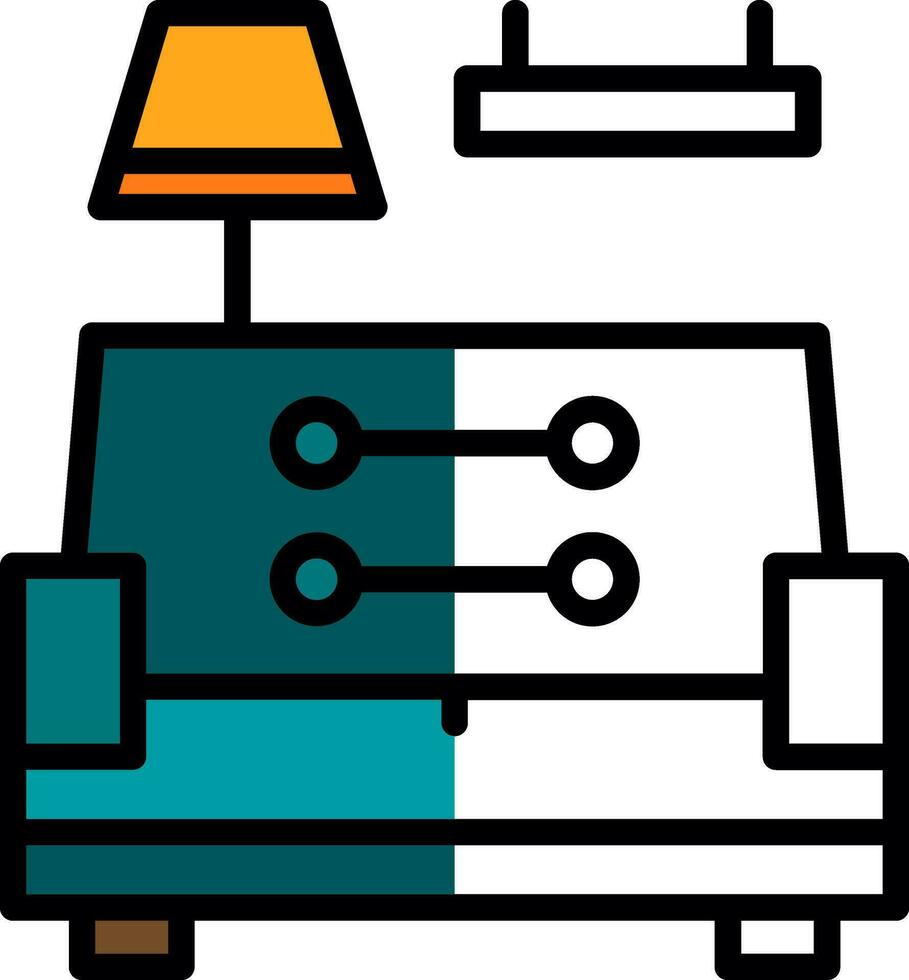 Living Room Vector Icon Design