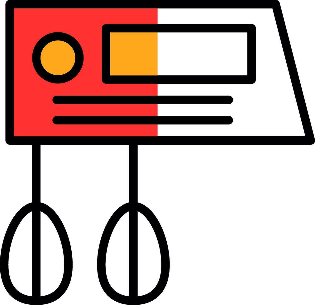 Mixer Vector Icon Design