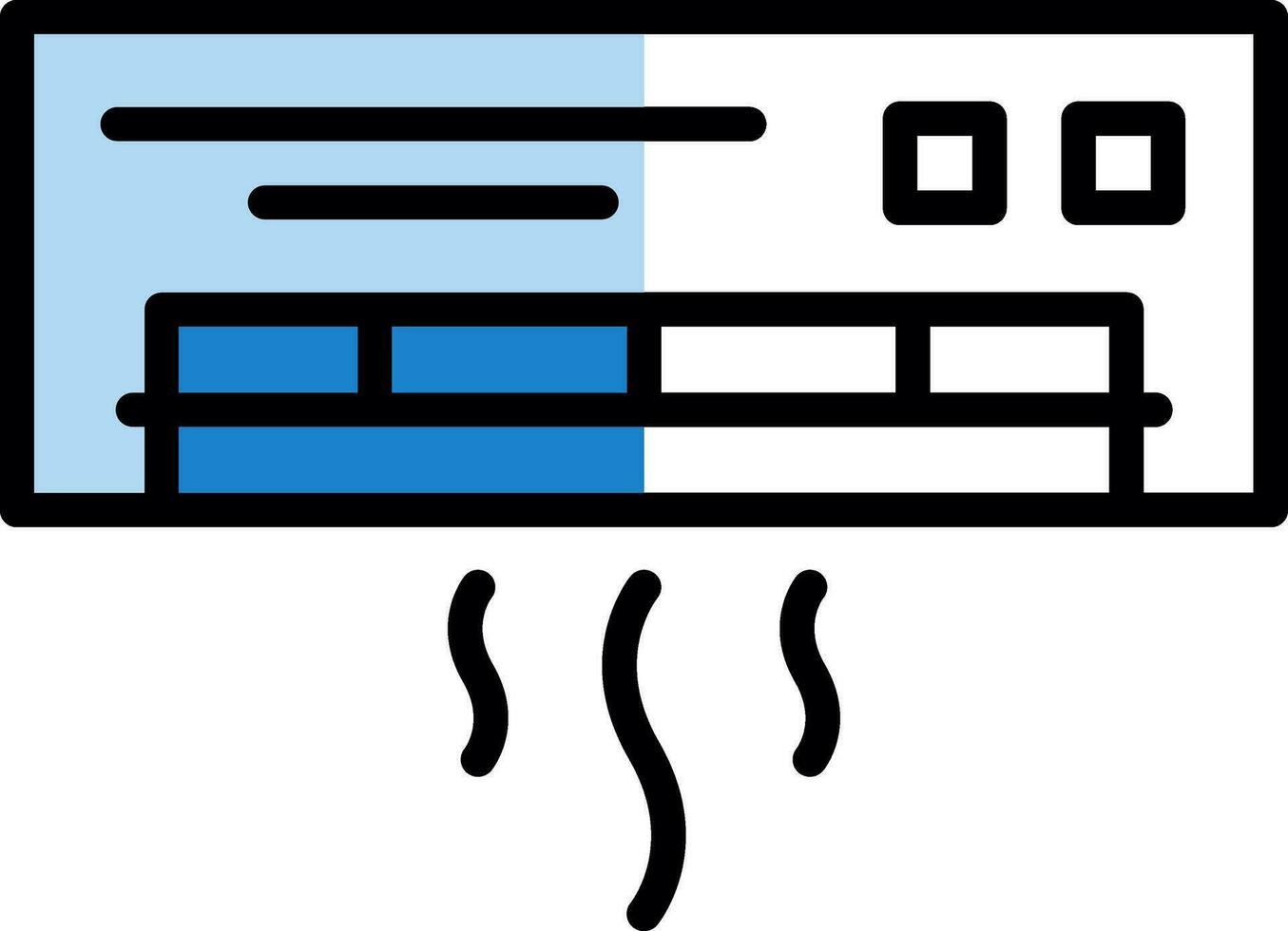 Air Conditioner Vector Icon Design