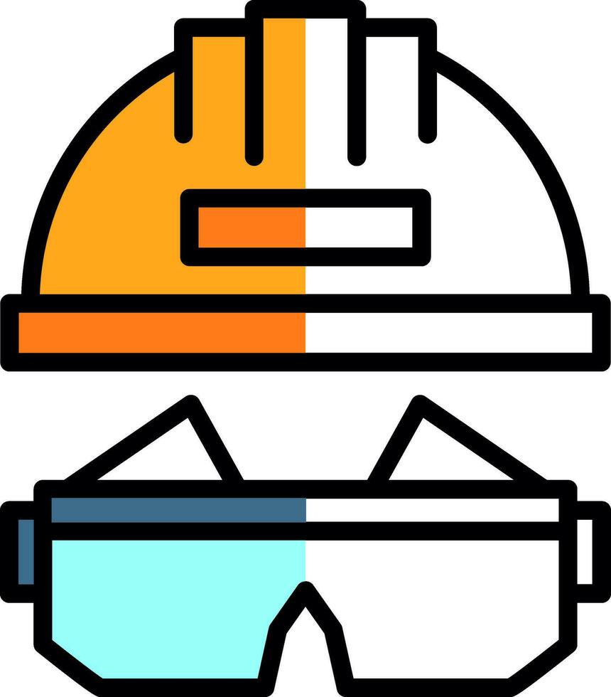 Safety at work Vector Icon Design