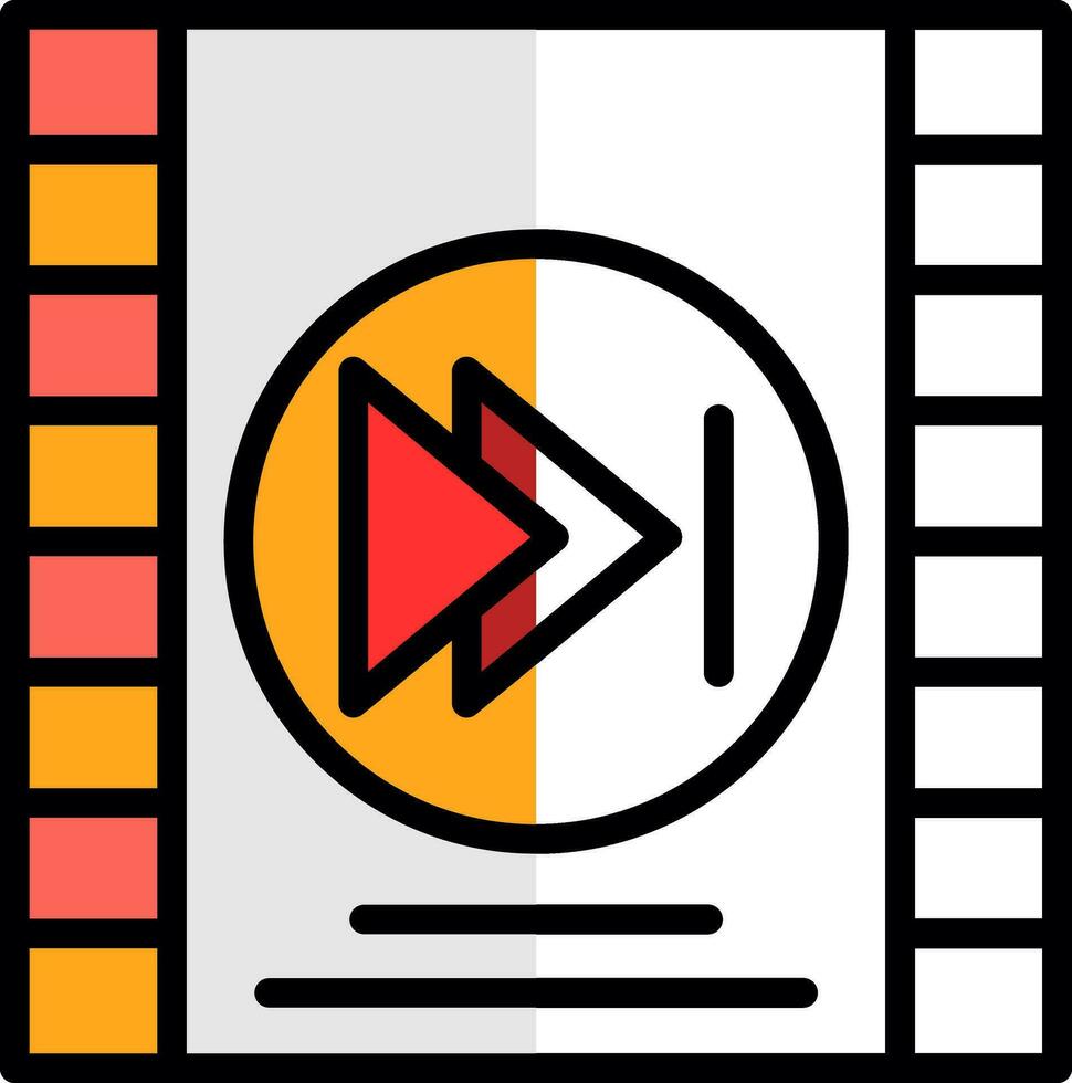 Forward Vector Icon Design