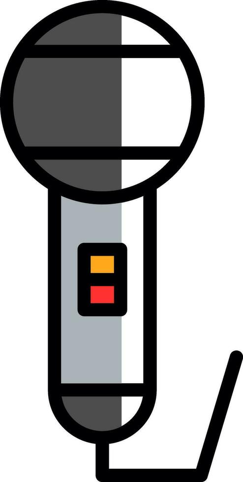 Mic Vector Icon Design