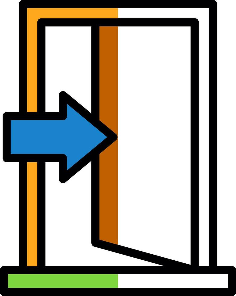 Entrance Vector Icon Design