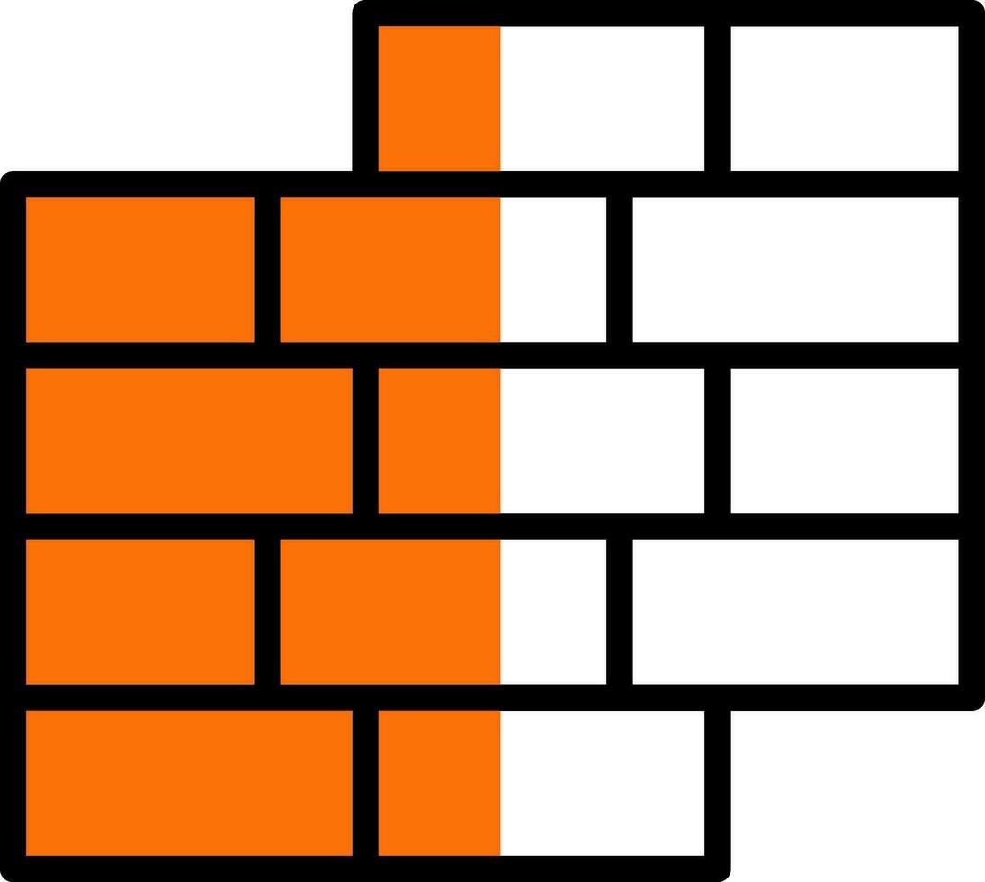 Bricks Vector Icon Design