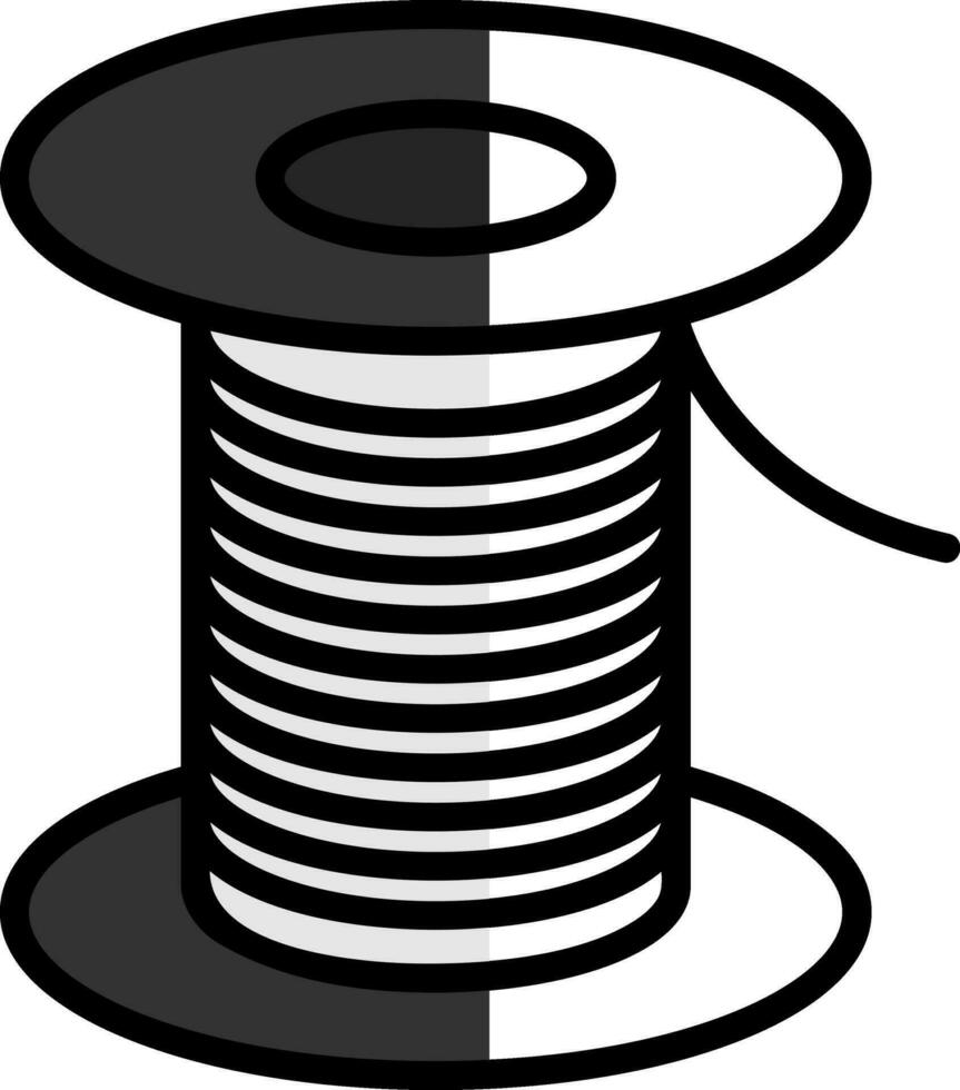 Wire roll Vector Icon Design
