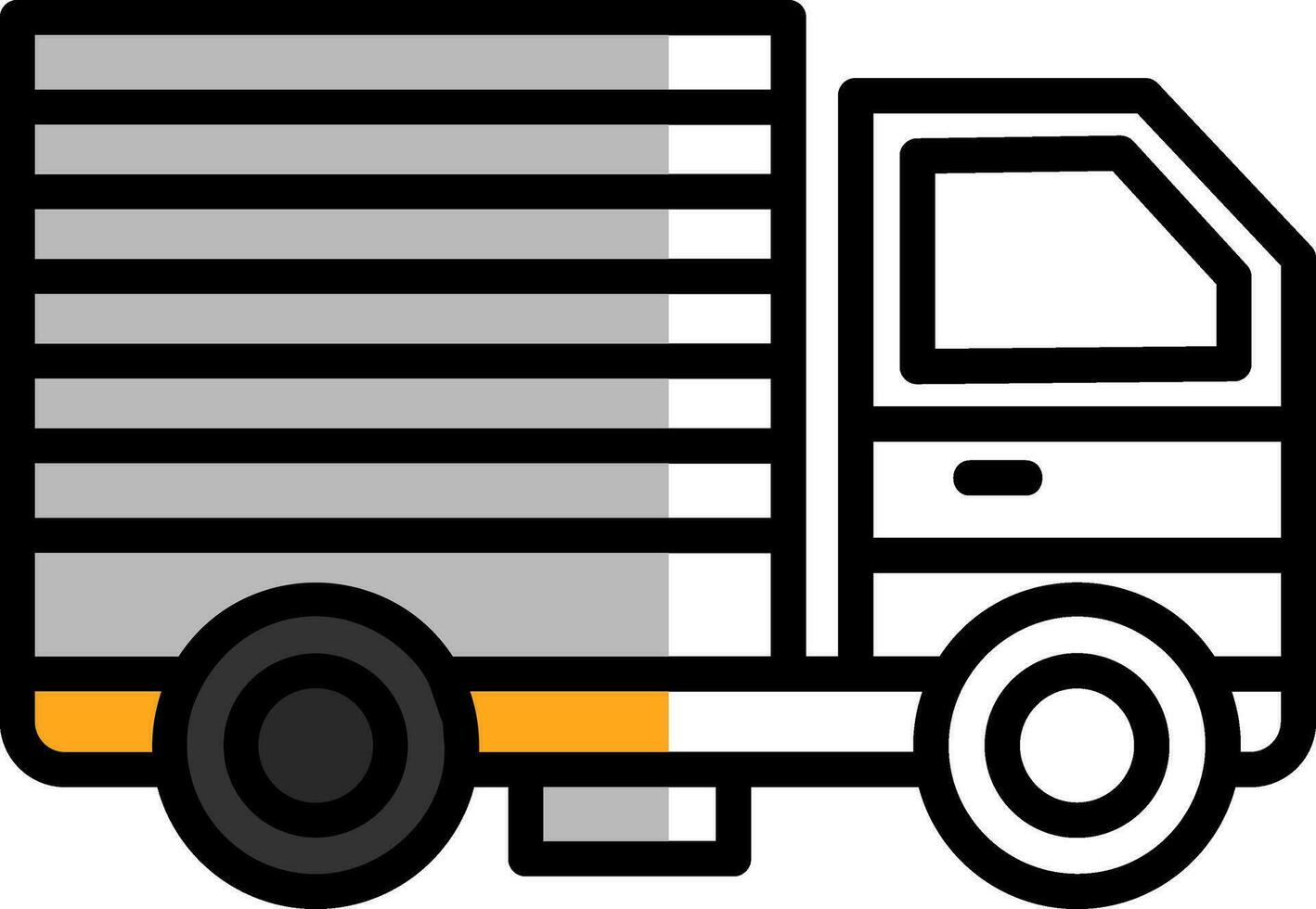 Truck Vector Icon Design