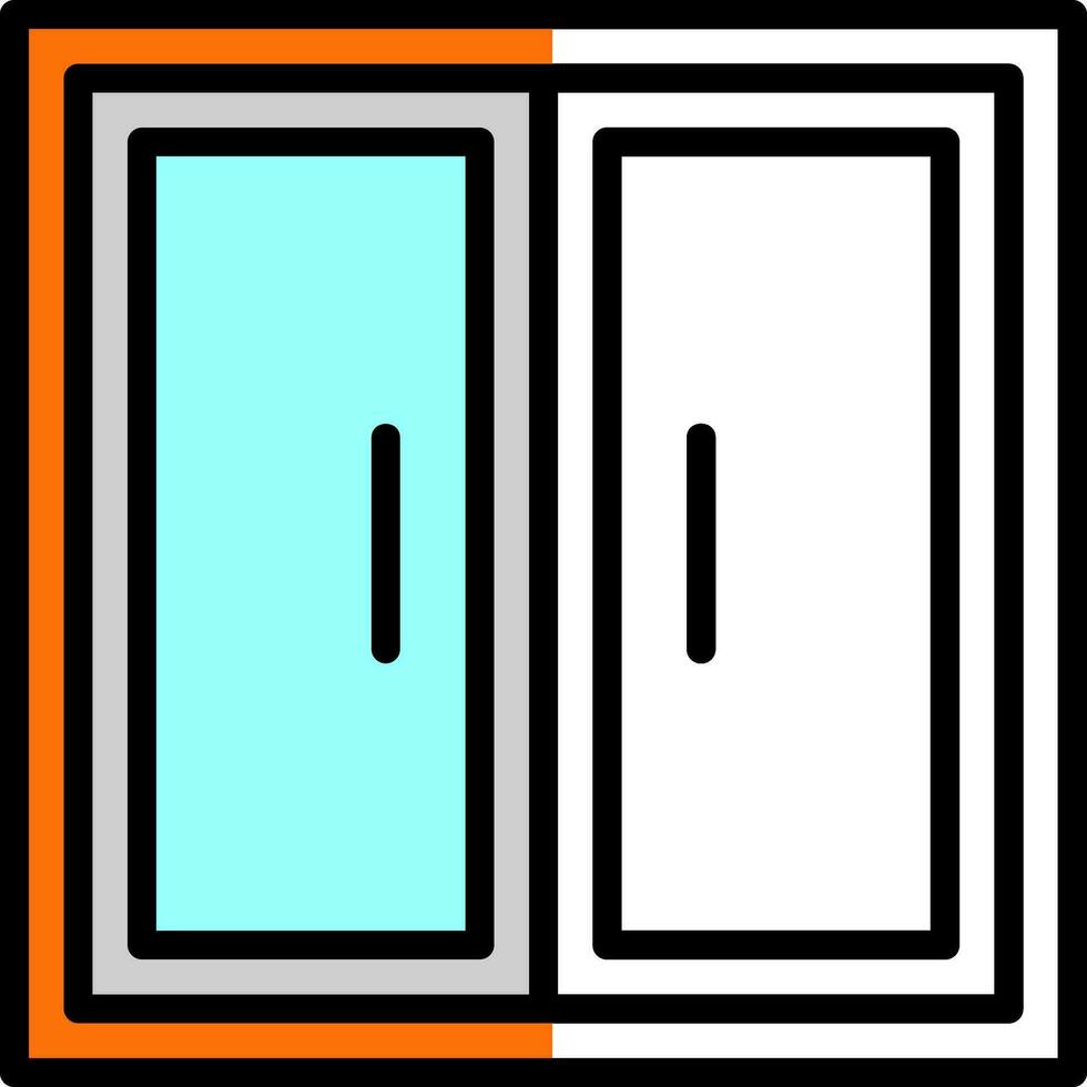 Window Vector Icon Design