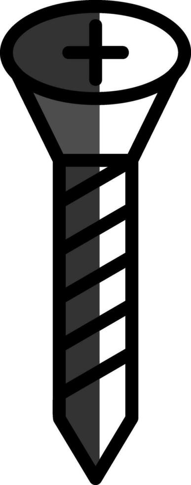 diseño de icono de vector de tornillo