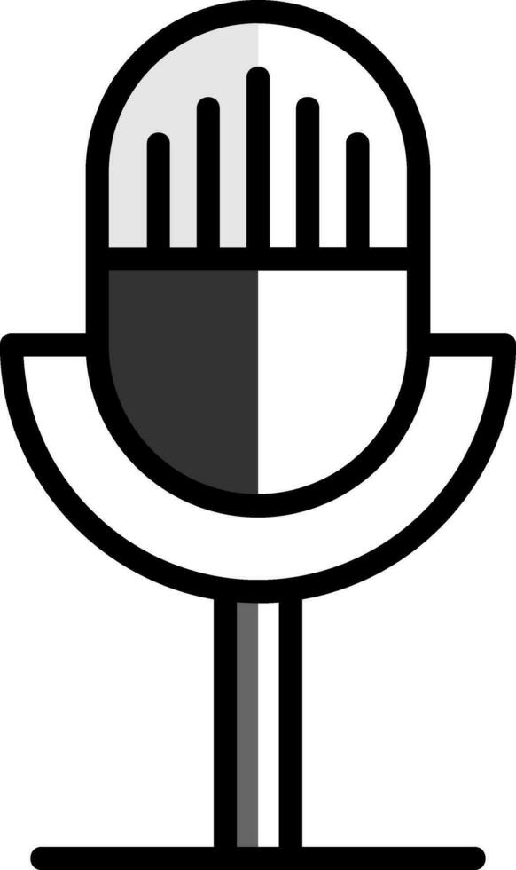 Microphone Vector Icon Design