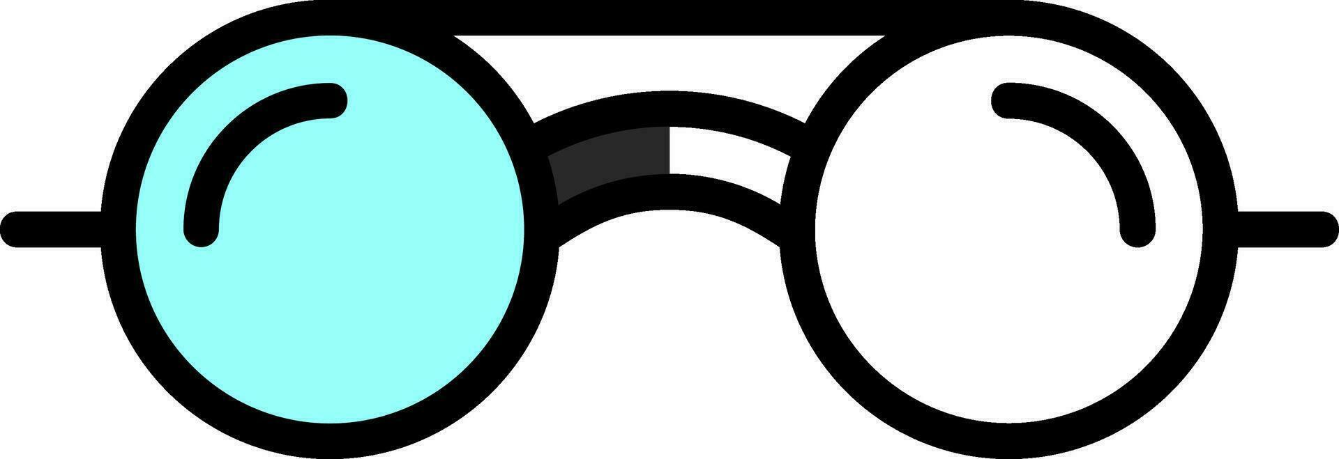 Eyeglasses Vector Icon Design