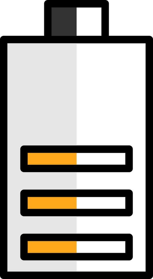 Battery Vector Icon Design