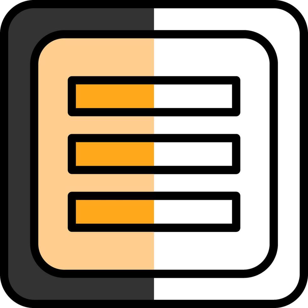 Menu Vector Icon Design