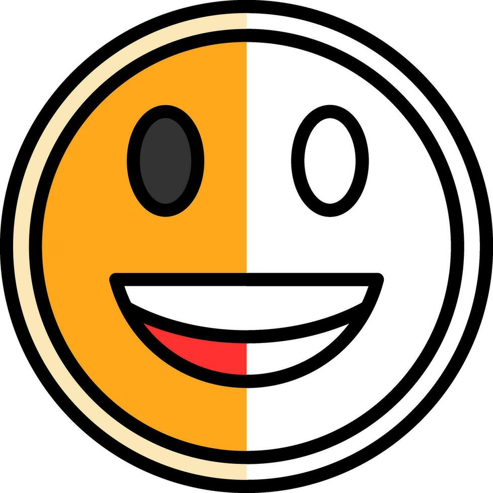 diseño de icono de vector de sonrisa